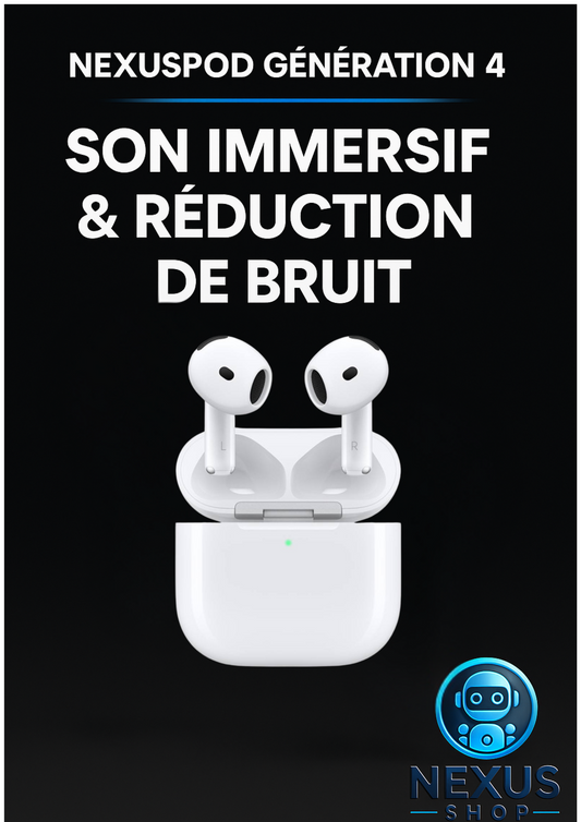 🎧 Nexus Pod Génération 4 – Liberté, Confort & Technologie 🚀