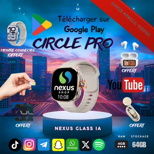 Nexus Watch V2 EDITION PACK COMPLET + MONTRE CONNECTEE