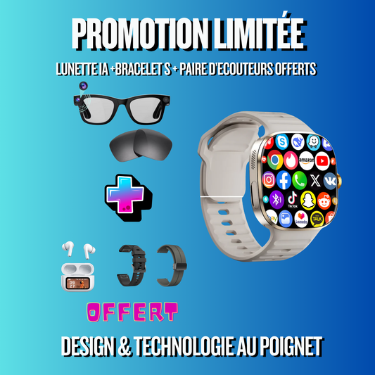 Nexus Watch V2 EDITION PACK COMPLET + LUNETTE IA