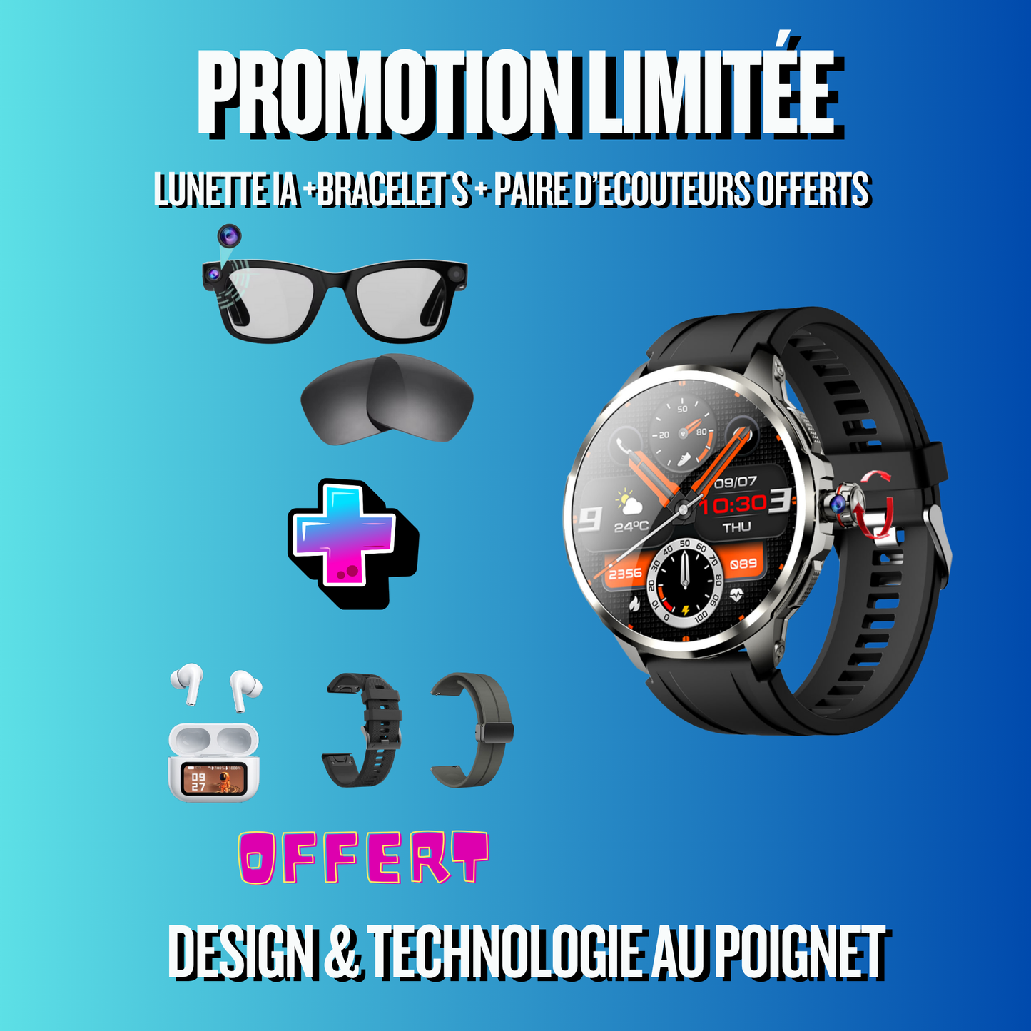 PACK CIRCLE PRO + LUNETTE IA