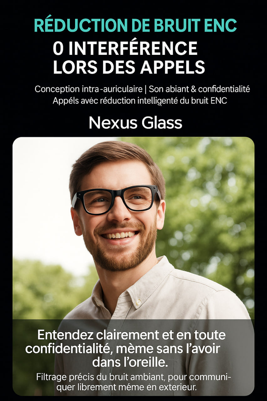 🕶️ Lunettes Intelligentes Nexus Glass