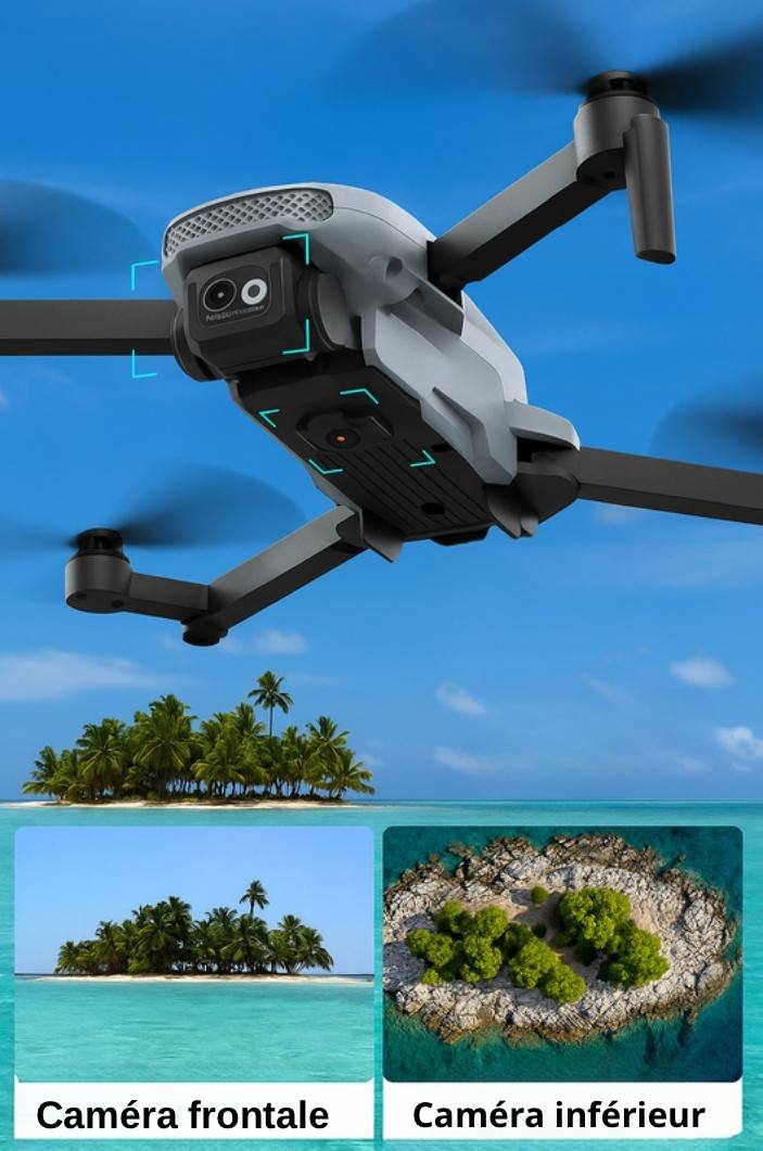 Nexus Fly – Drone compact avec 2ᵉ batterie offerte 🚀